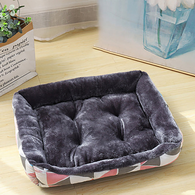 Comfortable Bed For Dogs – Cute Cartoon Pattern