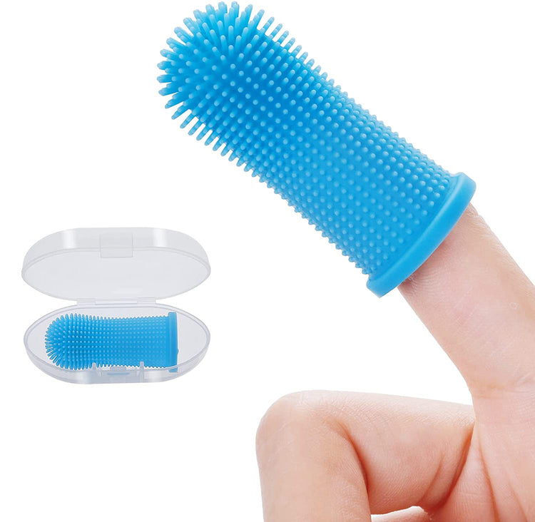 Finger Toothbrush For Dog Teeth Cleaning