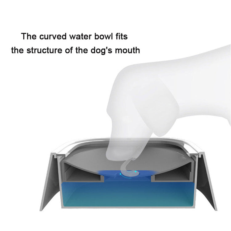 Dog Water Bowl Machine | Slow Water Feeder Dispenser Anti-Overflow