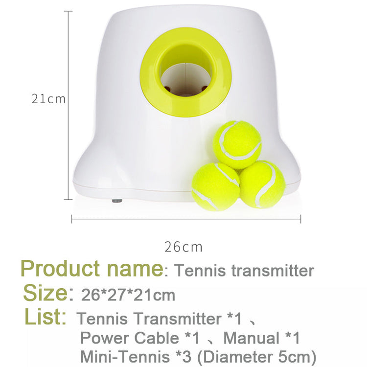 Automatic Tennis Ball Throwing Machine For Dog