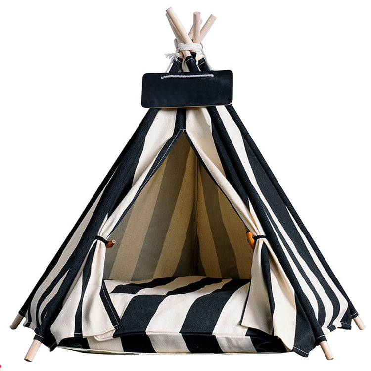 Teepee Dog Bed | Puppy Teepee | Teepee Dog House | Dog Teepee with Cushion