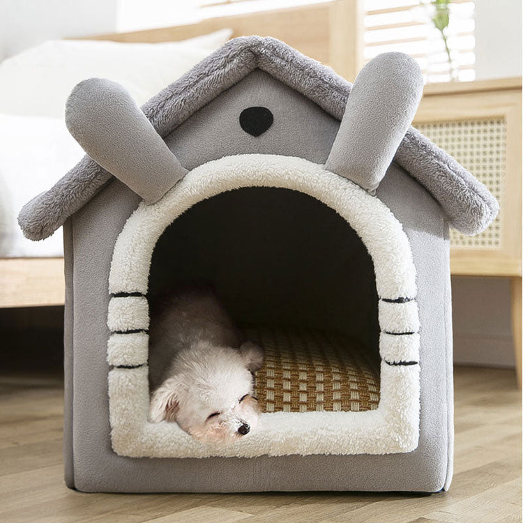 Cute Textured Bed For Dogs